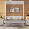 Full Size Murphy Bed with 2 Drawers for Bedroom - 2 of 4