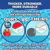 Aquamazing Giant Heavy Duty 16" Beach Ball for Kids & Adults, XL 4x Thicker PVC Durable Pool Float-Water Toy for Volleyball, Play, Summer Activity - 3 of 4