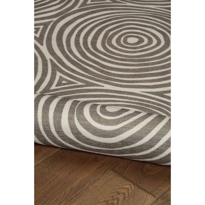Solway Washable Outdoor Rug Ivory/Brown - Linon, 6 of 10