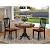 Round Kitchen Dinette Set - 42 Inch Table & 4 Chairs - Dining Room Table Set - 2 of 4