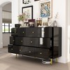 Famapy Sleek Dresser with 9 Drawers and Metal Handles - 4 of 4