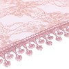 INSPIRE CHIC Women's Crochet Tassel Triangle Shawl Fashion Scarves - 4 of 4