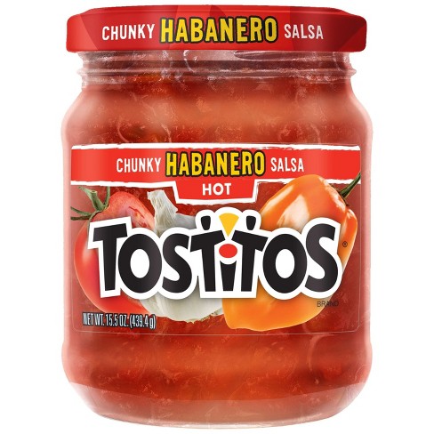 salsa tostitos habanero chunky dip sauce jar oz 5oz target sauces jarasim