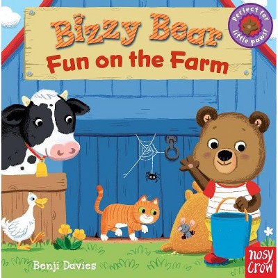 Bizzy Bear: Fun on the Farm - (Board Book)