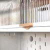 GlasFlength Decorative Storage Cabinets, Level Flip Door Pantry, White, 31.5"*18.53"*73.03" - 3 of 4