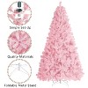 Yaheetech 4.5Ft/6Ft/7.5Ft Artificial Christmas Tree Hinged Spruce Artificial Tree with Foldable Stand - 4 of 4