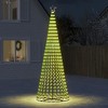 vidaXL Christmas Tree Light Cone with 1544 Warm White LEDs - Outdoor and Indoor use - Stunning 8 Lighting Effects - 2 of 4