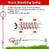 iMountek Dog Tie Out Cable Long Dog Leash Chew Proof with Durable Spring 360° Rotatable Clips PVC Case for Outside Yard Caming - 4 of 4