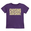 The Juniper Shop Chasing Sunshine Block Distressed Youth Short Sleeve Tee - 2 of 4