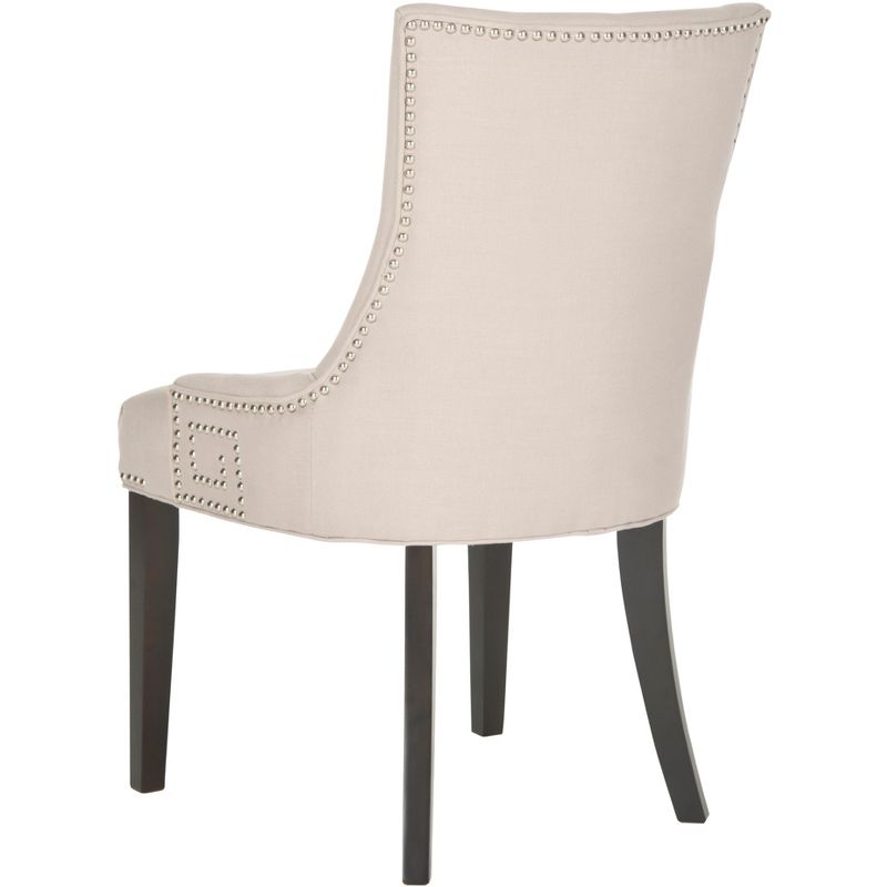 Gretchen 20"H Side Chair (Set of 2) with Nail Heads  - Safavieh, 3 of 6