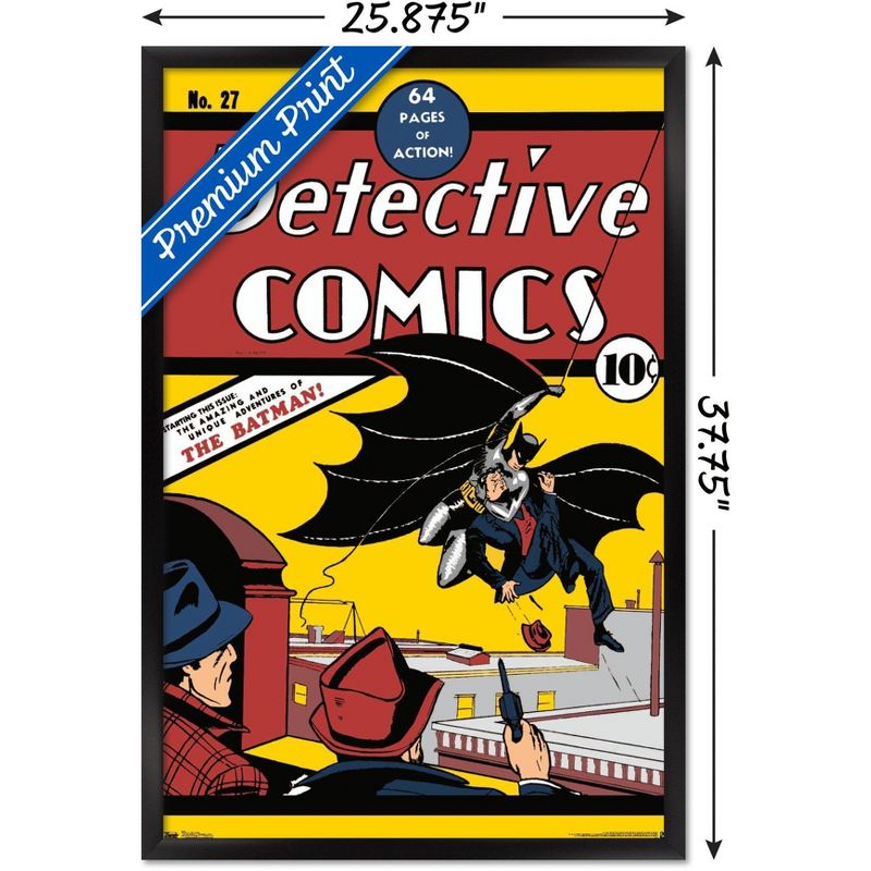 Trends International 24X36 DC Comics - Batman - Detective #1 Framed Wall Poster Prints, 3 of 7