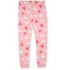 Sleep On It Girls 2-Piece Super Soft Jersey Long Sleeve Snug-Fit Pajama Set - 3 of 4