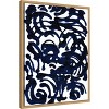 Amanti Art Indigo Swirls II by Jodi Fuchs Canvas Wall Art Print Framed 18 x 24-in. - 3 of 4