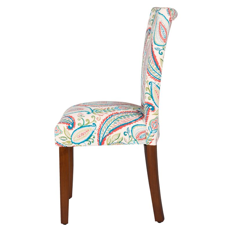 Set of 2 Parsons Pattern Dining Chair Wood - HomePop, 4 of 18