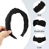 Unique Bargains Cute Makeup Puffy Spa Fabric Headband 1 Pc - 3 of 4