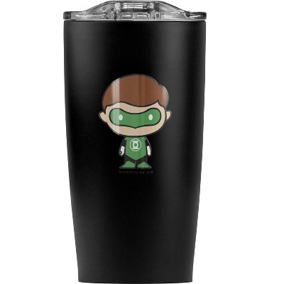 Green Lantern Cute Chibi Character Steel Tumbler 20oz Coffee Travel Mug