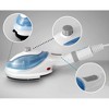 Compact Handheld Garment & Fabric Steamer for Travel with 1000W Power, 15 Min Steam, Anti-Wrinkle Design - 3 of 4