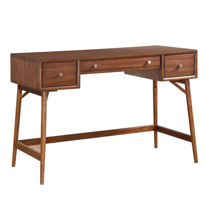 Frolic Wood Counter Height Writing Desk in Brown - Lexicon, 3 of 5