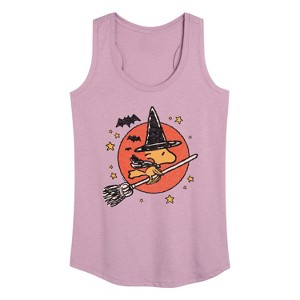 Women's - Peanuts - Woodstock Witch Graphic Racerback Tank - 1 of 4