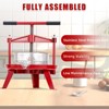 1.32 Gallon/5L Manual Fruit Wine Press with T-Handle, Stainless Steel Fruit and Wine Press with Triangular Structure for Home Kitchen/Outdoor Use - 3 of 4