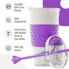 Copco Sierra 2-Pack 24 Ounce Iced Beverage Tumbler Cup with Straw & Spill Resistant Lid, BPA Free - 3 of 4