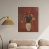 Art Remedy Odilon Redon - Bouquet in a Chinese Vase Vintage Classic Roses Wall Art, 30" x 36", Gallery Wrapped - 2 of 4