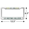 Le Moyne College Full Size Standard License Plate Metal Frame - 4 of 4