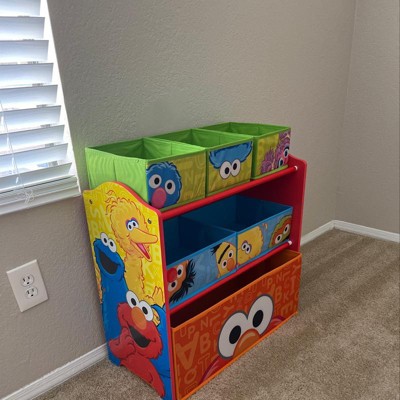 Sesame Street Deluxe Multi-Bin Toy Organizer - Delta Children