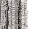 1pc 54"x84" Light Filtering Belle Curtain Panel Gray - Lush Décor: 84 Inch Rod Pocket Polyester Curtain - 3 of 4