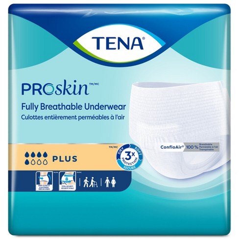 TENA ProSkin Flex Incontinence Briefs, Maxi Absorbency - Unisex Adult  Diapers, Disposable - Simply Medical