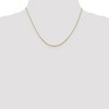 Black Bow Jewelry 1mm 14k Yellow Gold Octagonal Box Chain Necklace - 2 of 4