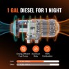 VEVOR Diesel Air Heater All-in-one 12V 5KW LCD for Car RV, Orange - 4 of 4
