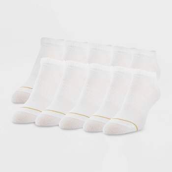 All Pro by Gold Toe Women's Lightweight 10pk No Show Athletic Socks - 4-10