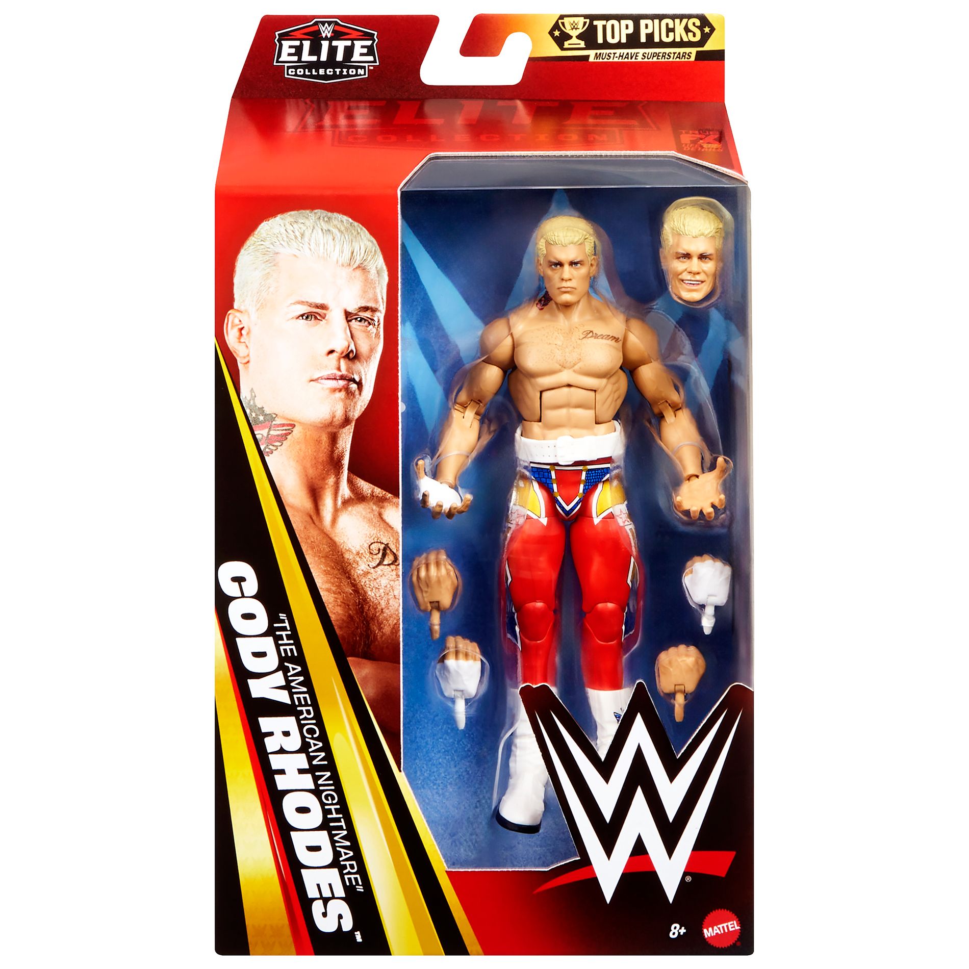 WWE Elite Top Picks 2026 Bash in Berlin 2024 Cody Rhodes Action Figure