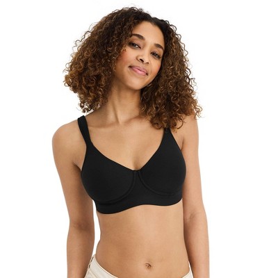 Jockey Women's Cooling Cotton Blend Wirefree Full Coverage Molded Cup Bra
