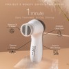 Project E Beauty Electric Facial Cleanser Set | 3 Exfoliating Brush Heads | 360° Rotation | Travel Cleansing Brush Set with 3 Brush Heads - 3 of 4