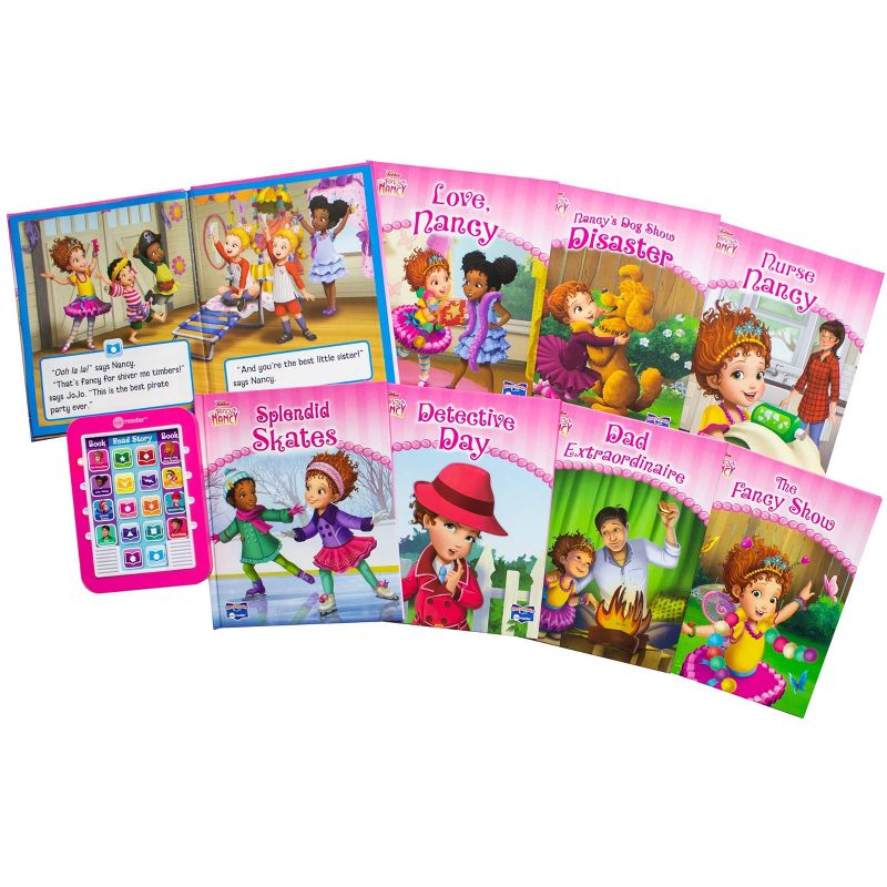 Pi Kids Disney Junior Fancy Nancy Electronic Me Reader and 8-Book Library Boxed Set, 4 of 17