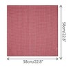 INSPIRE CHIC Women Polka Dots Cotton Linen Retro Solid Color Plain Square Neck Scarves 1Pc - 3 of 4