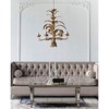 VYNXARIA 4 - Light Vintage Wood Beaded Ceiling Lights, Hanging Chandelier with Adjustable Chain - 2 of 4