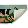 Stupell Industries Friend Indeed Farm Animals Printed Plush Bath Mat And Bath Rug, Design By Warren Kimble, 18"X30" - 2 of 4