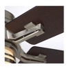 kathy ireland HOME by Luminance Amhurst LED 54-in Brushed Steel Integrated LED Indoor Ceiling Fan with Light  (5-Blade) - 3 of 4