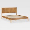 Saracina Home Queen Fluted Headboard Bed Blonde - 3 of 4