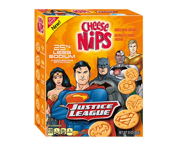 Cheese Nips Justice League Crackers - 10oz