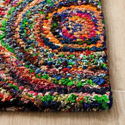 Nantucket Multi-Color Hand-Tufted Cotton 6' x 9' Area Rug