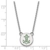 Black Bow Jewelry Sterling Silver Alpha Sigma Tau Greek Life Necklace 18 Inch - 2 of 4