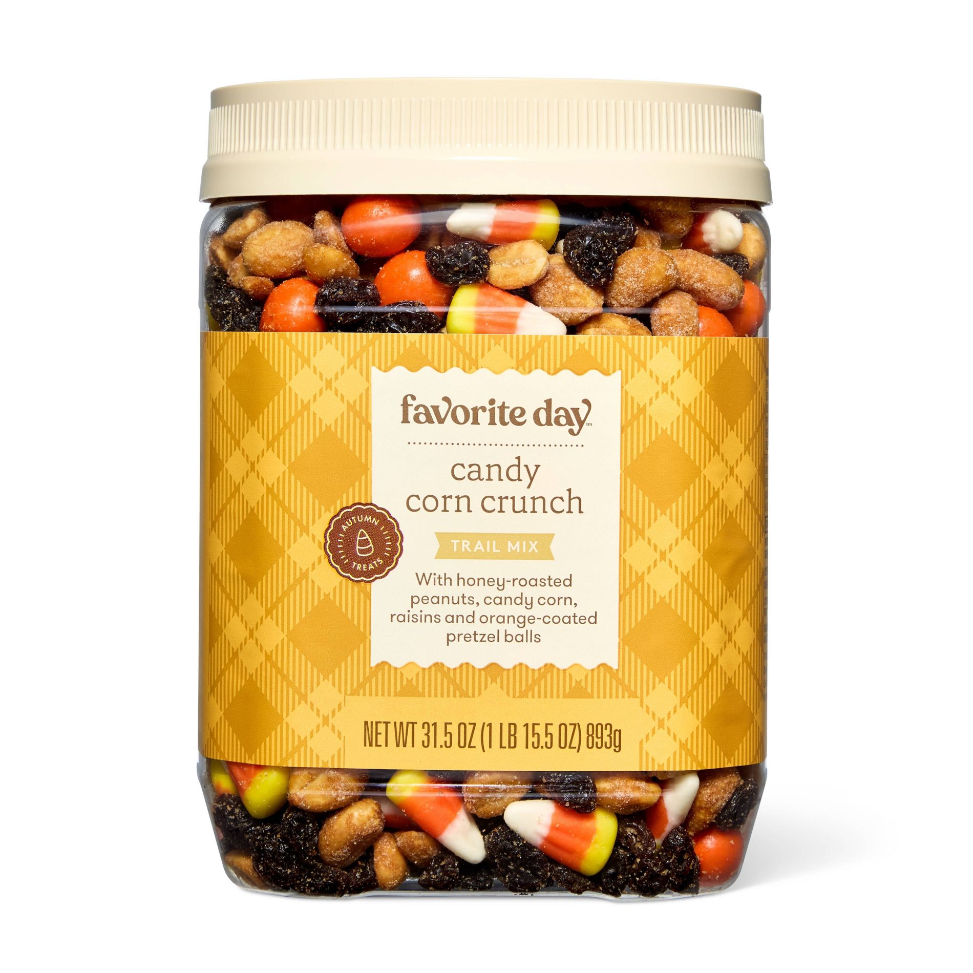 Fall Harvest Candy Corn Crunch Trail Mix - 31.5oz - Favorite Day™
