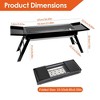 FURNIinspire Outdoor Grills, Griddles and Smokers Professional Foldable Charcoal Grill, Heavy-Duty Outdoor BBQ System, Black, 24.1"*9.45"*4.33" - 2 of 4