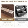 TackView Dresser for Bedroom, Drawer Dresser with Storage, Wooden Closet Storage Chest for Living Room, Bedroom, Entryway - 4 of 4