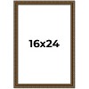 PosterPalooza | Sculpted Gold Picture Frame - UV Acrylic, Foam Board Backing, Hanging Hardware - 2 of 4