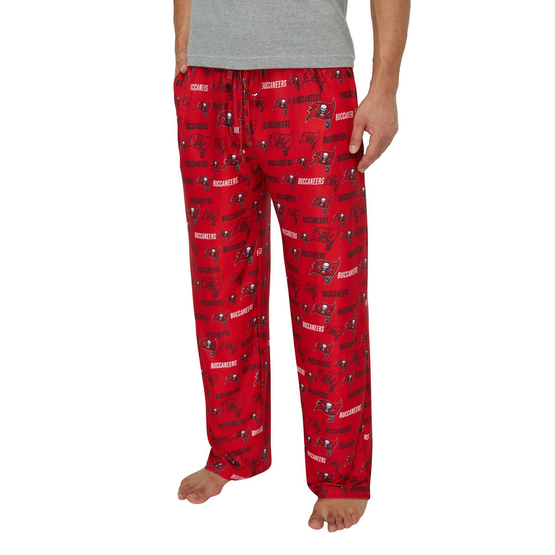 NFL Tampa Bay Buccaneers Men's Pajama Pants with Pockets